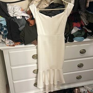 White dress